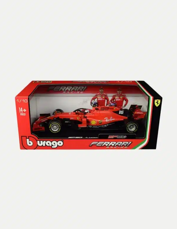 Bburago 1:18 Ferrari SF90 #16 Charles Leclerc F1 Italian GP 2019 Winner – Commemorative Edition