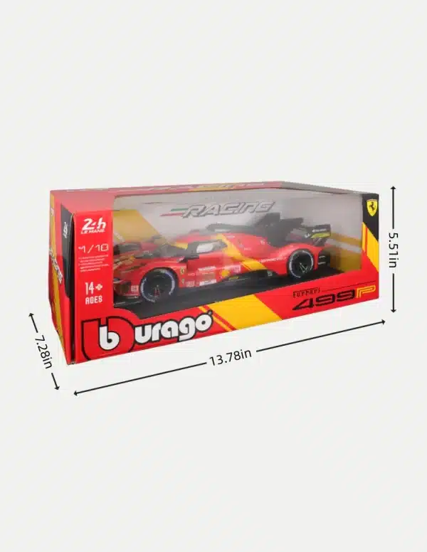 Bburago 1:18 Ferrari 499P #50 24 Hours of Le Mans 2023 Winner – Collector's Edition