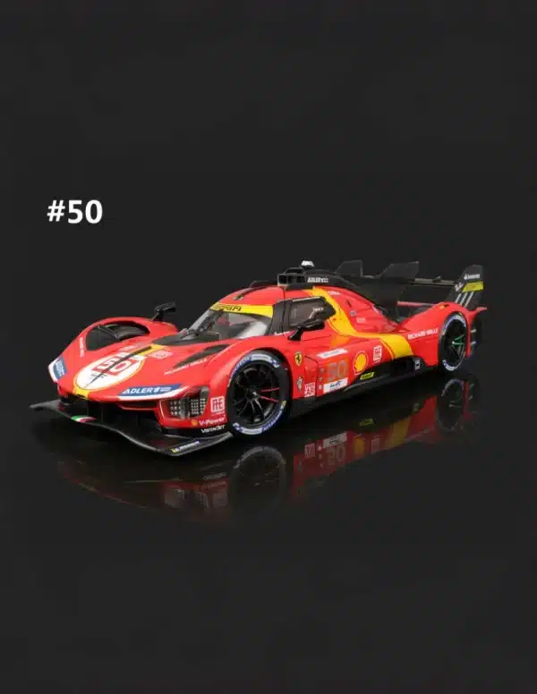 Bburago 1:18 Ferrari 499P #50 24 Hours of Le Mans 2023 Winner – Collector's Edition