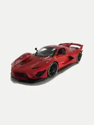 Bburago 1:18 Scale Ferrari FXX-K EVO Hybrid 6.3 V12 (2018 Red) Diecast Model Car