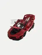 Bburago 1:18 Scale Ferrari FXX-K EVO Hybrid 6.3 V12 (2018 Red) Diecast Model Car