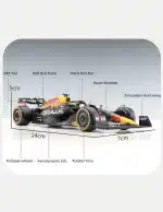 Bburago 1:24 Red Bull RB18 #1 Max Verstappen (World Champion F1 Abu Dhabi GP 2022)