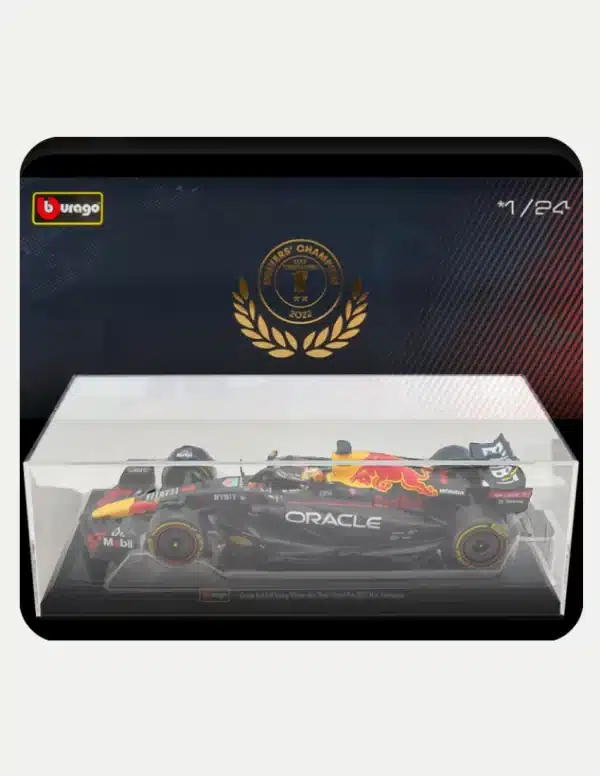 Bburago 1:24 Red Bull RB18 #1 Max Verstappen (World Champion F1 Abu Dhabi GP 2022)