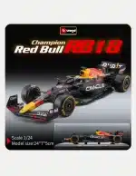 Bburago 1:24 Red Bull RB18 #1 Max Verstappen (World Champion F1 Abu Dhabi GP 2022)
