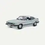Bburago 1:24 Scale 1982 Ford Capri 1600 GT (Light Green) – Classic European Sports Car Collectible