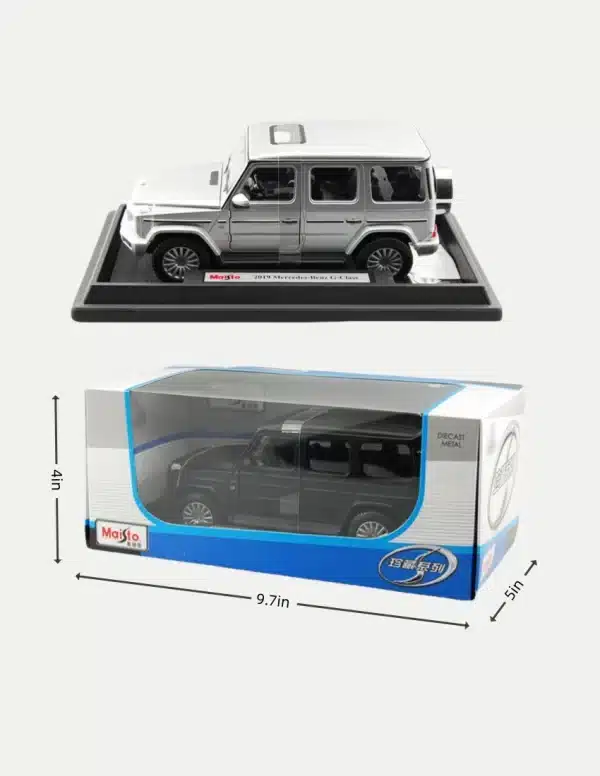 Maisto 1:25 2019 Mercedes-Benz G-Class (Silver, Red, or Black)