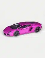 Welly FX 1:18 Lamborghini Aventador LP700-4 Diecast Model Car (Gloss Purple, Glossy Yellow, Lime Green, Blue, Pink)