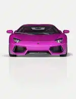 Welly FX 1:18 Lamborghini Aventador LP700-4 Diecast Model Car (Gloss Purple, Glossy Yellow, Lime Green, Blue, Pink)