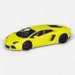 Welly FX 1:18 Lamborghini Aventador LP700-4 Diecast Model Car (Gloss Purple, Glossy Yellow, Lime Green, Blue, Pink)