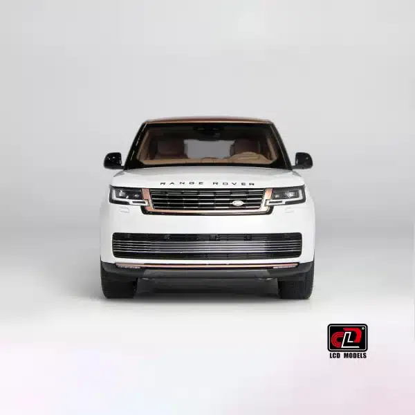 LCD Models 1:18 Land Rover Range Rover SV Serenity 2022 Diecast (White with Gold Accent)