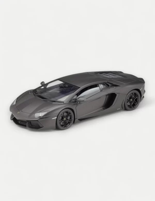 Welly FX 1:18 Lamborghini Aventador LP700-4 - Matte Purple/Black