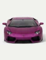 Welly FX 1:18 Lamborghini Aventador LP700-4 - Matte Purple/Black