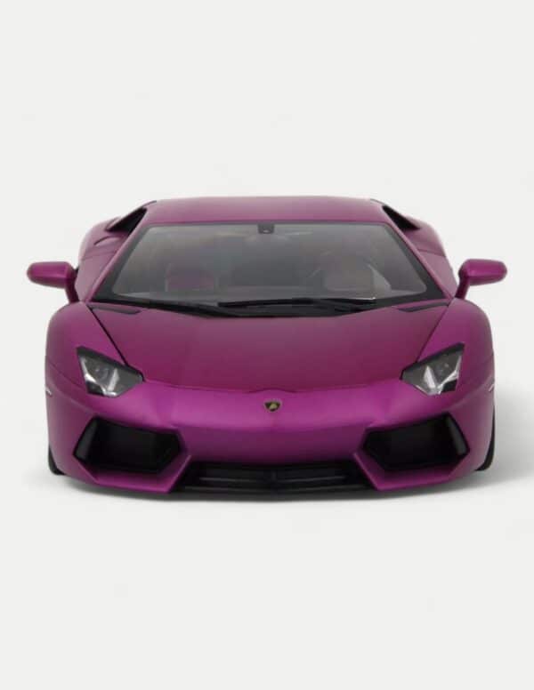 Welly FX 1:18 Lamborghini Aventador LP700-4 - Matte Purple/Black