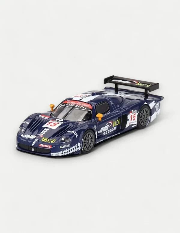 BBR Models 1:64 Maserati MC12 Competizione #15 JMB Racing 2008 FIA 24Hr of Spa Diecast Car