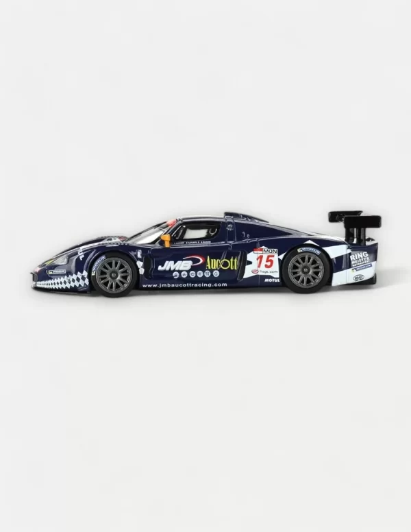 BBR Models 1:64 Maserati MC12 Competizione #15 JMB Racing 2008 FIA 24Hr of Spa Diecast Car