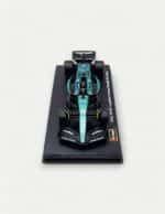 Bburago 1:43 Aston Martin AMR23 #18 Lance Stroll 2023 F1 Diecast Model Car - Collector's Edition with Driver Figure & Display Case