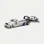 Maisto 1:64 Diecast Model Car Set With Flatbed & 1988 BMW M3 E30 – Design Elite Transport