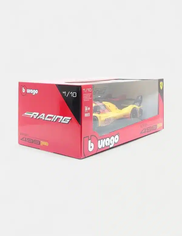 Bburago 1:18 Ferrari 499P #83 24hr Le Mans 2025 Winner - Yellow