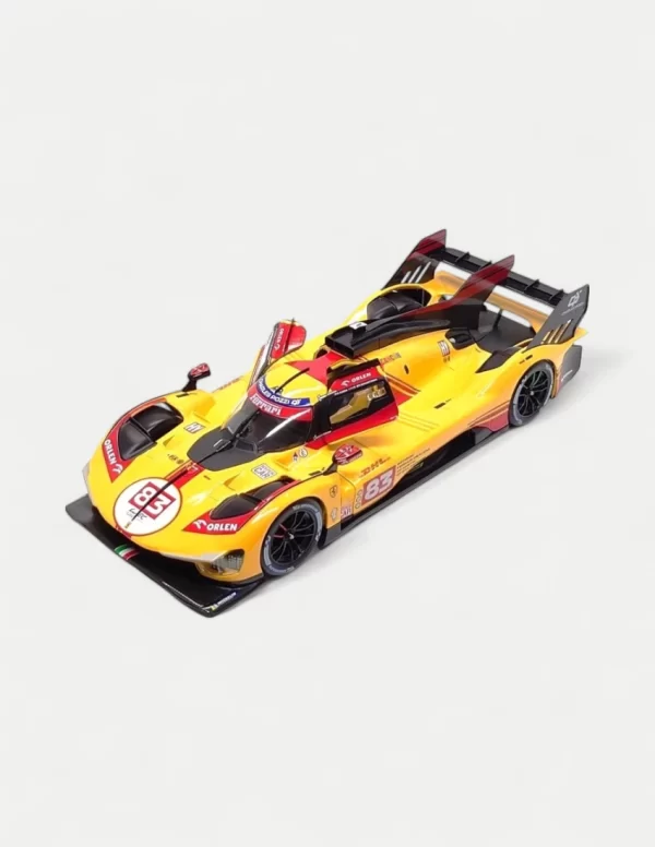Bburago 1:18 Ferrari 499P #83 24hr Le Mans 2025 Winner - Yellow