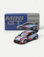 MINI GT 1:64 Hyundai i20 N Rally1 Hybrid #11 2024 Monte-Carlo Winner & WRC Champion - Blue