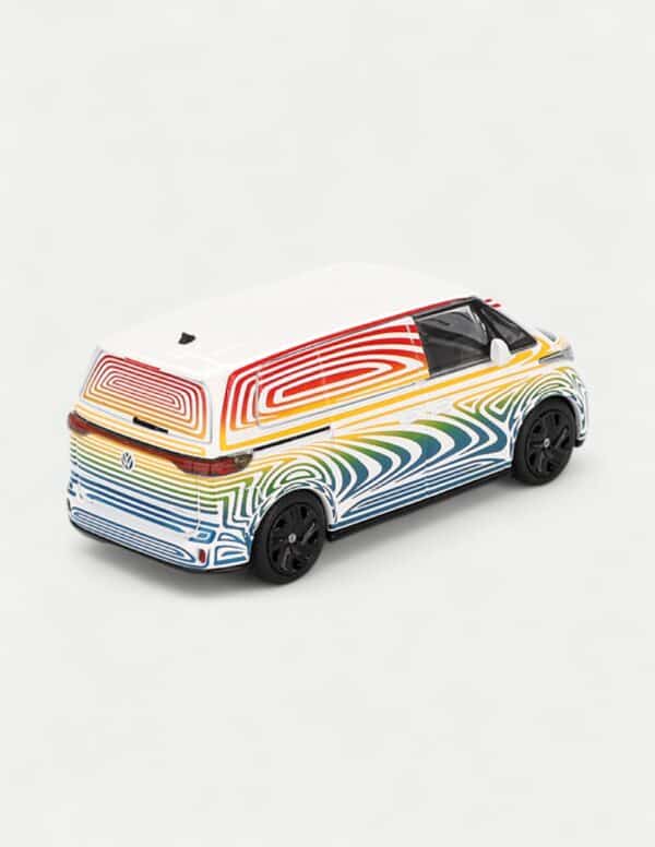 MINI GT 1:64 Volkswagen ID. Buzz Prototype - Rainbow Camouflage