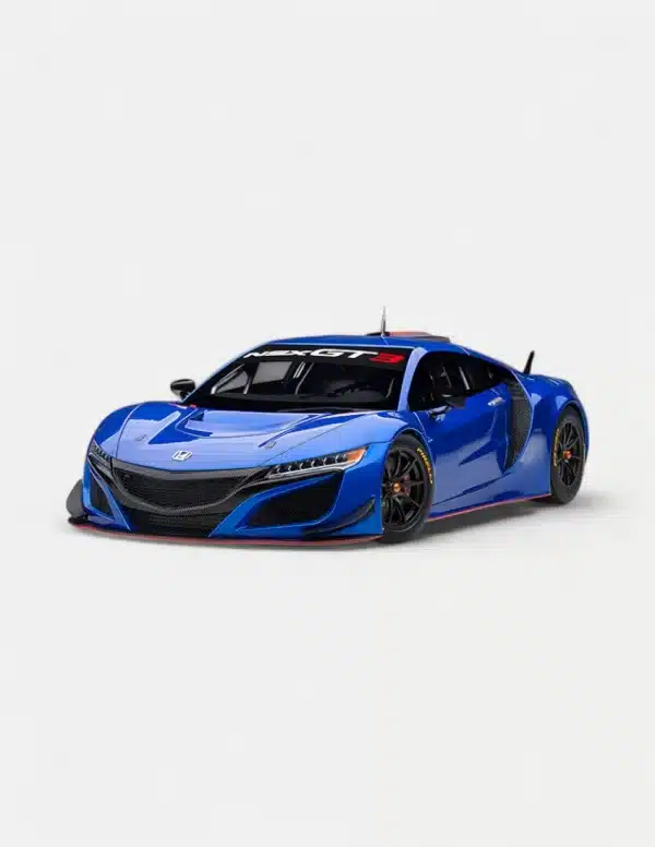 AUTOart 1/18 Honda NSX GT3 2018 ABS Composite Model Car - Multiple Colors Available (Red, Blue, White, Black, and Silver)