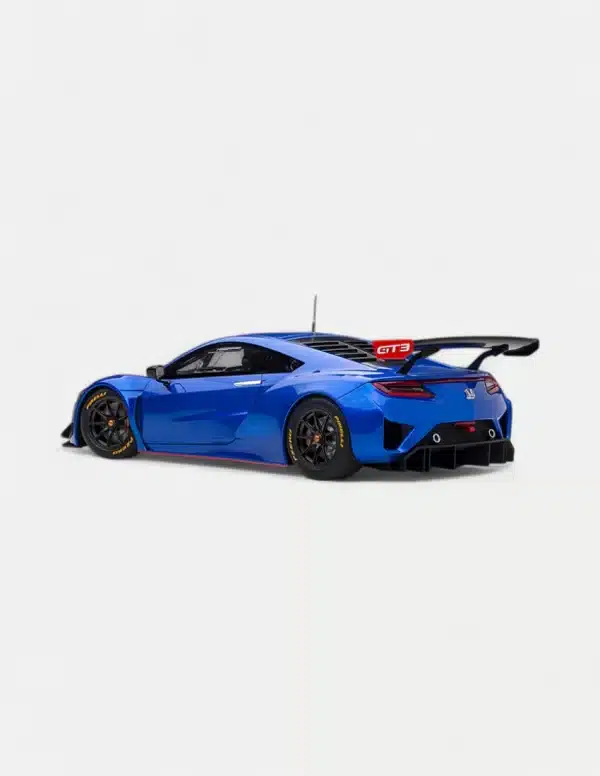 AUTOart 1/18 Honda NSX GT3 2018 ABS Composite Model Car - Multiple Colors Available (Red, Blue, White, Black, and Silver)