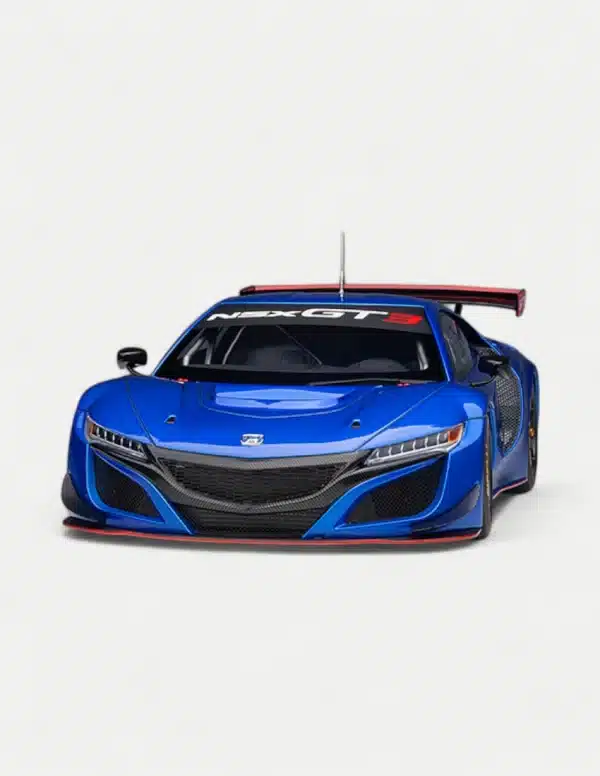 AUTOart 1/18 Honda NSX GT3 2018 ABS Composite Model Car - Multiple Colors Available (Red, Blue, White, Black, and Silver)