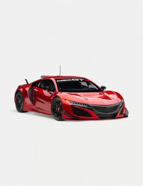 AUTOart 1/18 Honda NSX GT3 2018 ABS Composite Model Car - Multiple Colors Available (Red, Blue, White, Black, and Silver)