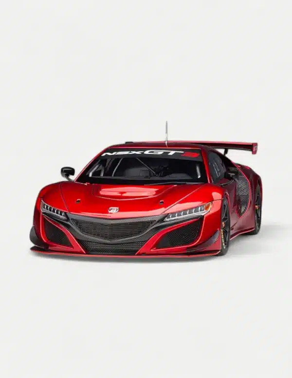 AUTOart 1/18 Honda NSX GT3 2018 ABS Composite Model Car - Multiple Colors Available (Red, Blue, White, Black, and Silver)