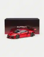 AUTOart 1/18 Honda NSX GT3 2018 ABS Composite Model Car - Multiple Colors Available (Red, Blue, White, Black, and Silver)