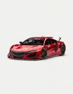 AUTOart 1/18 Honda NSX GT3 2018 ABS Composite Model Car - Multiple Colors Available (Red, Blue, White, Black, and Silver)