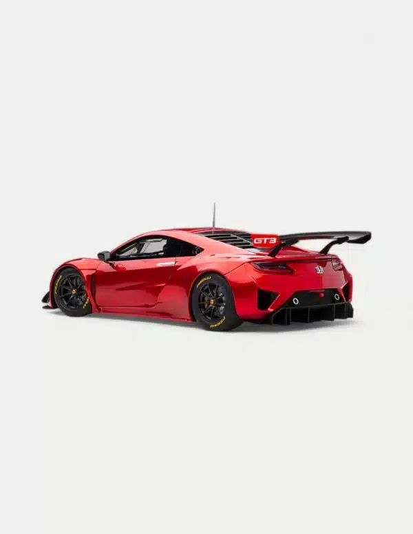 AUTOart 1/18 Honda NSX GT3 2018 ABS Composite Model Car - Multiple Colors Available (Red, Blue, White, Black, and Silver)