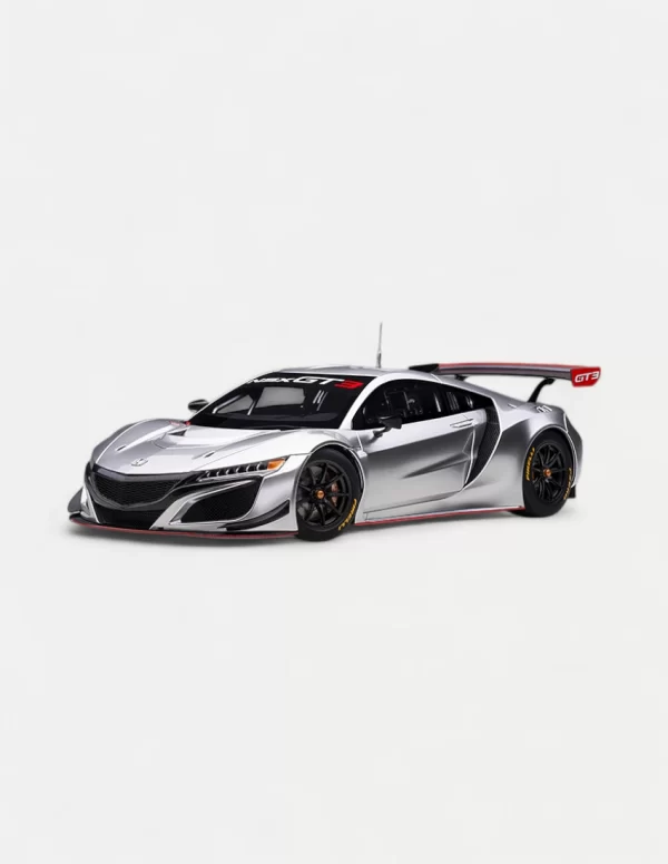 AUTOart 1/18 Honda NSX GT3 2018 ABS Composite Model Car - Multiple Colors Available (Red, Blue, White, Black, and Silver)
