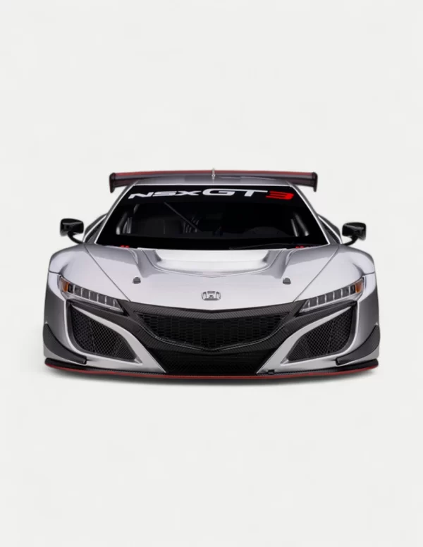 AUTOart 1/18 Honda NSX GT3 2018 ABS Composite Model Car - Multiple Colors Available (Red, Blue, White, Black, and Silver)