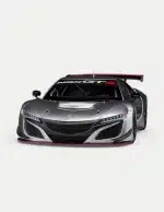 AUTOart 1/18 Honda NSX GT3 2018 ABS Composite Model Car - Multiple Colors Available (Red, Blue, White, Black, and Silver)