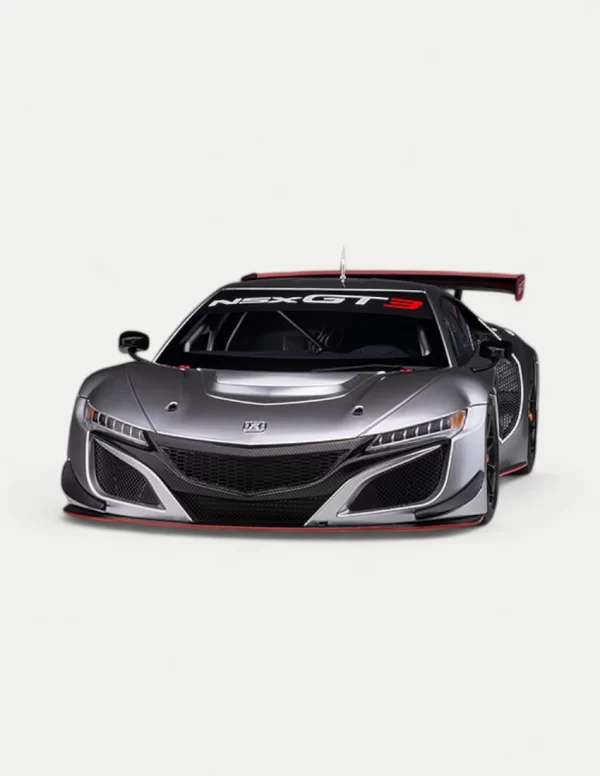 AUTOart 1/18 Honda NSX GT3 2018 ABS Composite Model Car - Multiple Colors Available (Red, Blue, White, Black, and Silver)