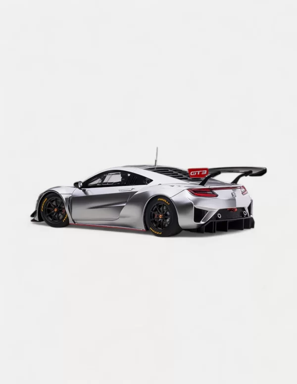 AUTOart 1/18 Honda NSX GT3 2018 ABS Composite Model Car - Multiple Colors Available (Red, Blue, White, Black, and Silver)