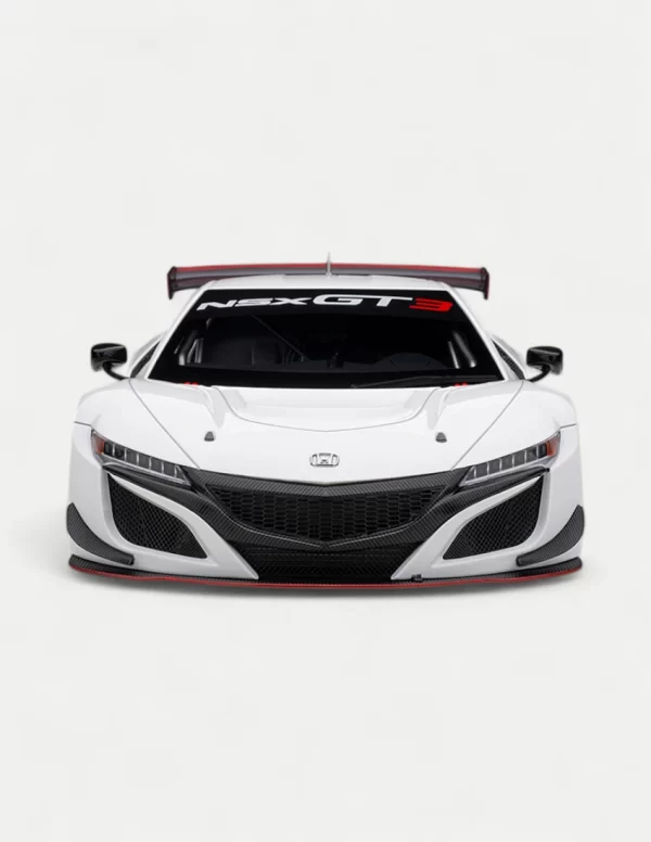 AUTOart 1/18 Honda NSX GT3 2018 ABS Composite Model Car - Multiple Colors Available (Red, Blue, White, Black, and Silver)