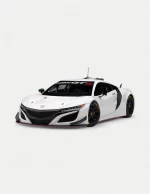 AUTOart 1/18 Honda NSX GT3 2018 ABS Composite Model Car - Multiple Colors Available (Red, Blue, White, Black, and Silver)