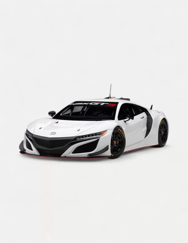 AUTOart 1/18 Honda NSX GT3 2018 ABS Composite Model Car - Multiple Colors Available (Red, Blue, White, Black, and Silver)