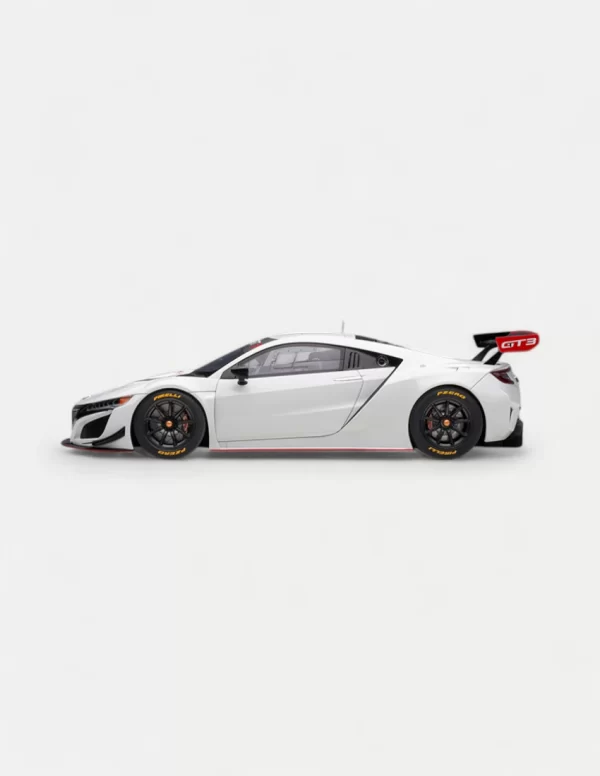 AUTOart 1/18 Honda NSX GT3 2018 ABS Composite Model Car - Multiple Colors Available (Red, Blue, White, Black, and Silver)