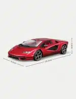 Bburago 1:24 Lamborghini Countach LPI 800-4 Diecast - Red