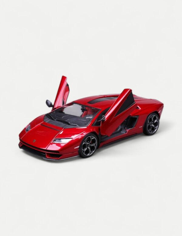 Bburago 1:24 Lamborghini Countach LPI 800-4 Diecast - Red