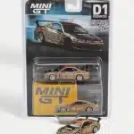 MINI GT 1/64 Nissan Silvia (S15) Top Secret D1GP 2004 Champion #714 Diecast Model Car - Gold