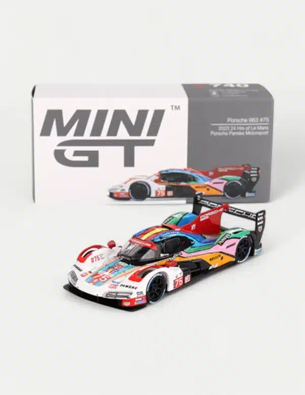 MINI GT #740 1:64 Porsche 963 #75 Poesche Penske  Motosport 2023 24 Hrs of Le Mans