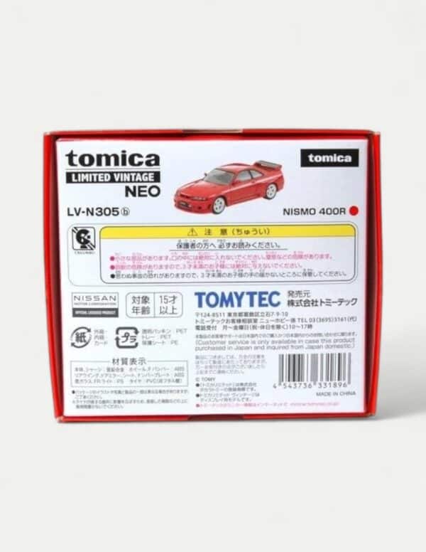 Tomytec Tomica Limited Vintage Neo 1:64 Nissan NISMO 400R - Red