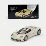 BBR Models 1:64 Pagani Utopia - Grigio Rinascimento White