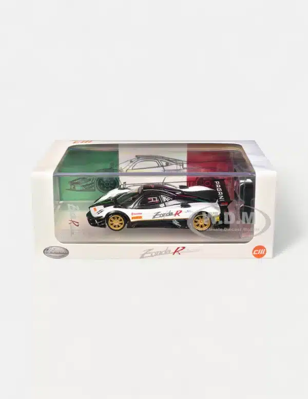 CM Model 1:64 Pagani Zonda Revolucion Diecast Model Car - White