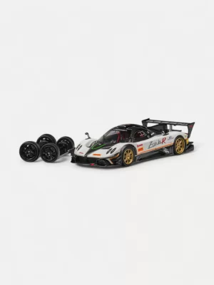 CM Model 1:64 Pagani Zonda Revolucion Diecast Model Car - White